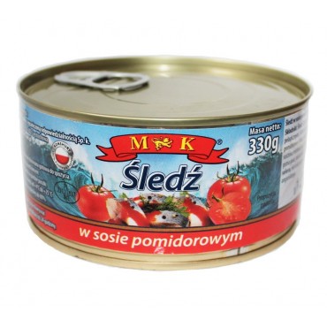 Silkė pomidorų padaže MK 330g