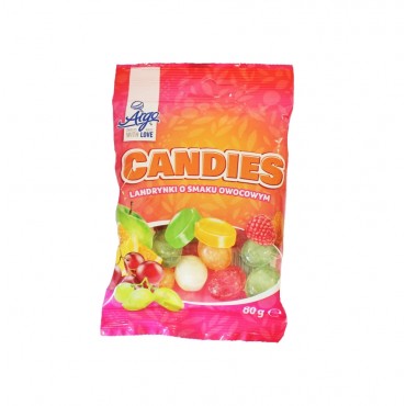 Karamelė "Fruit" 80g (1*26)