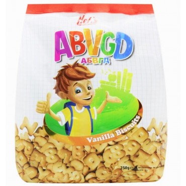 Sausainiai "ABVGD" 250g (1*10)