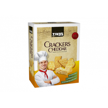 Krekeriai "Čederio sūrio...