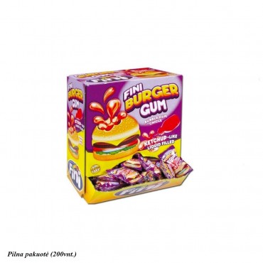 Kramtomoji guma "Burger" 5g
