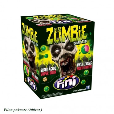 Guma"Zombie hard candy"...