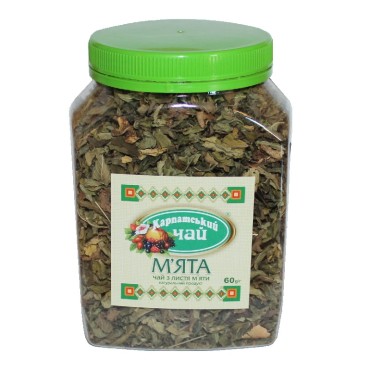 Arbata "Mėtų" 60g (indelyje)