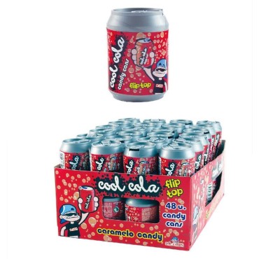 Dražė"Top cool cola"48*1