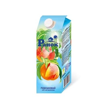 Persikų-obuolių sulčių gėrimas "Ranok" 1,9L