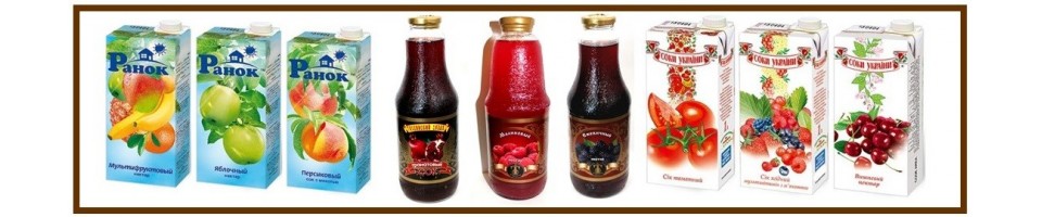 Sulas/ nektāri/ sulas dzērieni