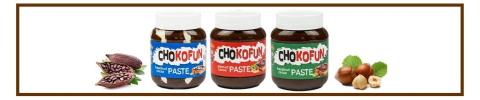 Kakao krēmi / riekstu krēmi / halvas krēmi